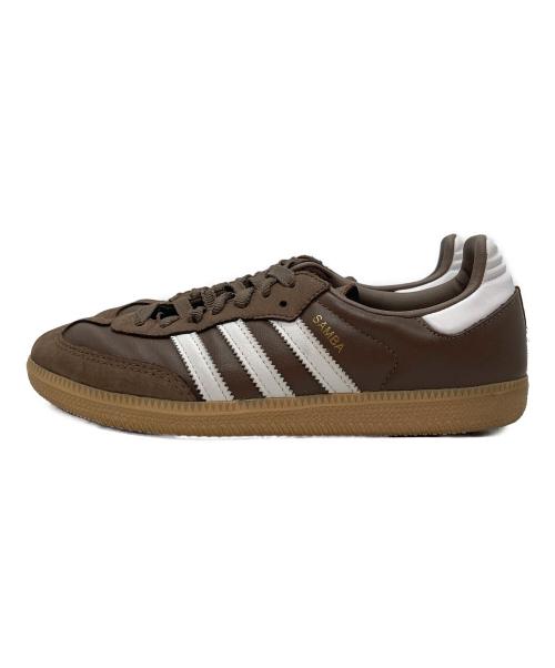 adidas（アディダス）ADIDAS (アディダス) SAMBA OGローカットスニーカー ブラウン サイズ:23.5の古着・服飾アイテム