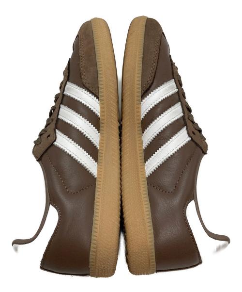 adidas（アディダス）ADIDAS (アディダス) SAMBA OGローカットスニーカー ブラウン サイズ:23.5の古着・服飾アイテム