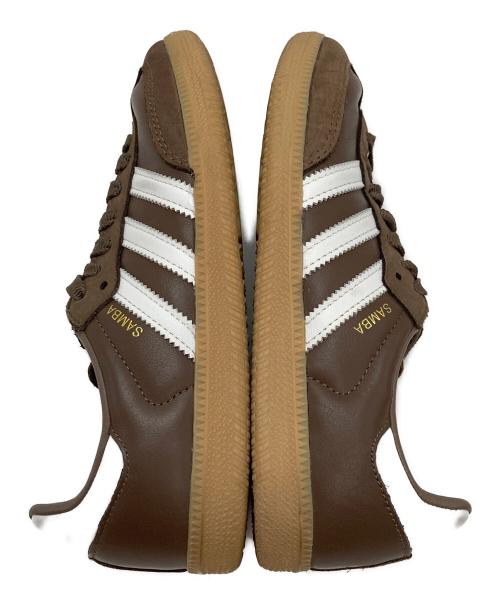 adidas（アディダス）ADIDAS (アディダス) SAMBA OGローカットスニーカー ブラウン サイズ:23.5の古着・服飾アイテム