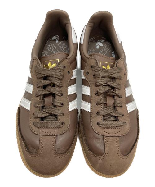 adidas（アディダス）ADIDAS (アディダス) SAMBA OGローカットスニーカー ブラウン サイズ:23.5の古着・服飾アイテム