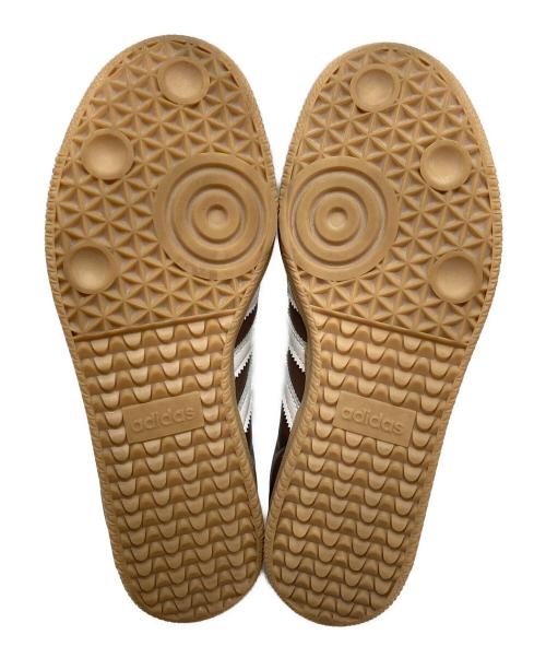 adidas（アディダス）ADIDAS (アディダス) SAMBA OGローカットスニーカー ブラウン サイズ:23.5の古着・服飾アイテム