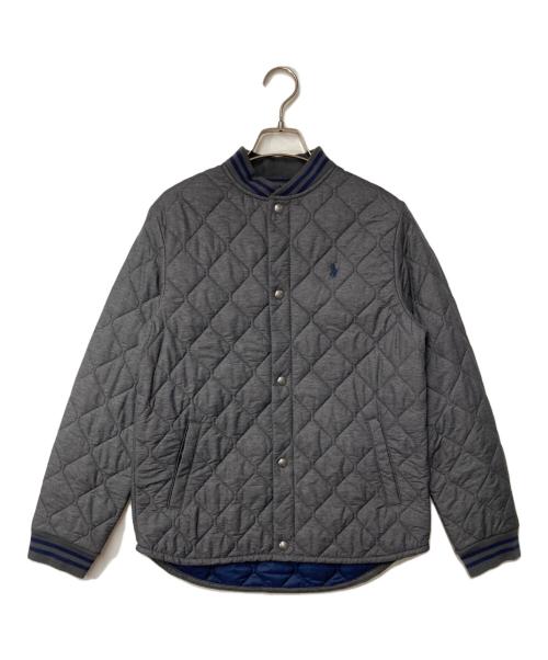 POLO RALPH LAUREN（ポロ・ラルフローレン）POLO RALPH LAUREN (ポロ・ラルフローレン) キルティングジャケット グレー サイズ:Lの古着・服飾アイテム