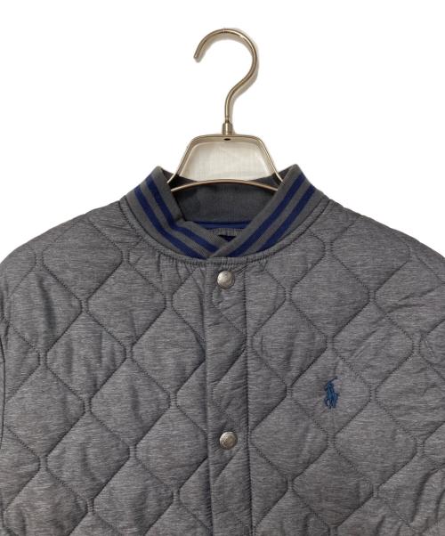POLO RALPH LAUREN（ポロ・ラルフローレン）POLO RALPH LAUREN (ポロ・ラルフローレン) キルティングジャケット グレー サイズ:Lの古着・服飾アイテム