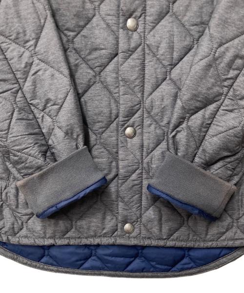 POLO RALPH LAUREN（ポロ・ラルフローレン）POLO RALPH LAUREN (ポロ・ラルフローレン) キルティングジャケット グレー サイズ:Lの古着・服飾アイテム