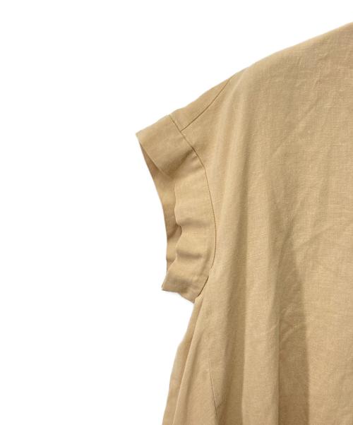 NEMIKA（ネミカ）NEMIKA (ネミカ) 半袖ワンピース ベージュ サイズ:1の古着・服飾アイテム
