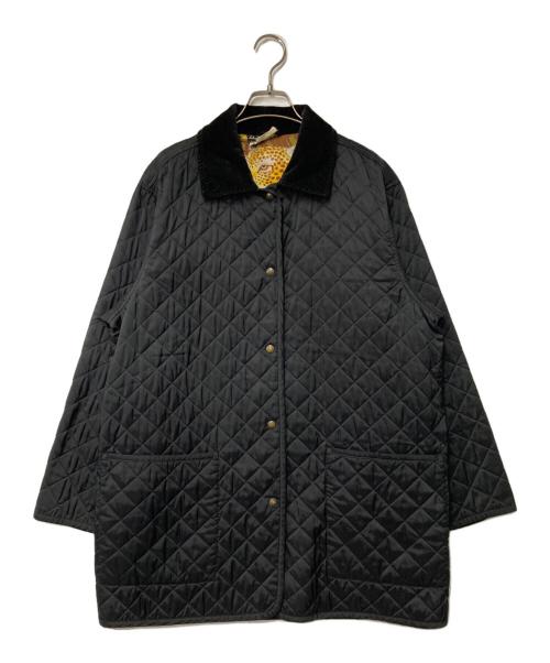 Salvatore Ferragamo（サルヴァトーレ フェラガモ）Salvatore Ferragamo (サルヴァトーレ フェラガモ) キルティングコート Salvatore Ferragamo ブラック  ブラック サイズ:Mの古着・服飾アイテム
