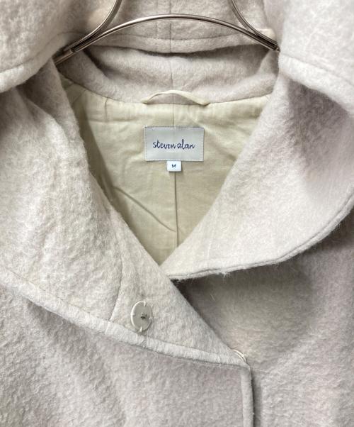 STEVEN ALAN（スティーブンアラン）STEVEN ALAN (スティーブンアラン) NAPPING HOOD COAT ベージュ サイズ:Ｍの古着・服飾アイテム