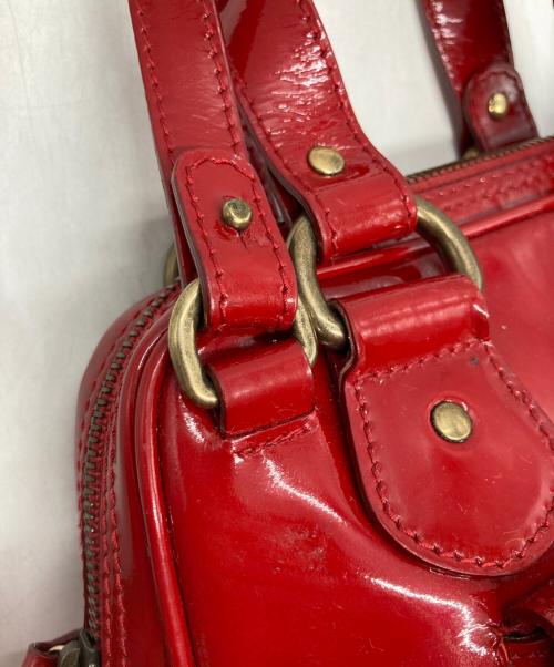 D&G（ディーアンドジー）D&G (ディーアンドジー) 2WAYショルダーバッグ レッドの古着・服飾アイテム
