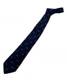 GUCCI（グッチ）の古着「ネクタイ」｜ネイビー