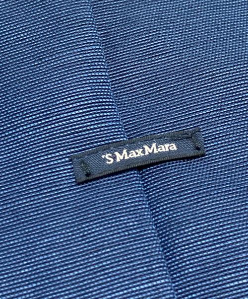 'S Max Mara（エスマックスマーラ）'S Max Mara (エスマックスマーラ) リネン混ワンピース ネイビー サイズ:38の古着・服飾アイテム