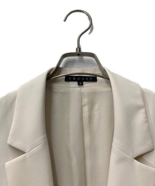 theory（セオリー）theory (セオリー) テーラードジャケット アイボリー サイズ:2の古着・服飾アイテム