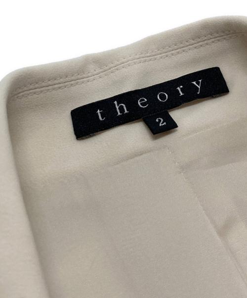 theory（セオリー）theory (セオリー) テーラードジャケット アイボリー サイズ:2の古着・服飾アイテム