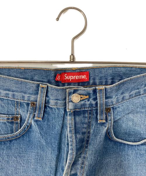 SUPREME（シュプリーム）Supreme (シュプリーム) ストレートデニムパンツ インディゴ サイズ:30の古着・服飾アイテム