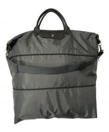LONGCHAMP（ロンシャン）の古着「LE PLIAGE CLUB TRAVEL BAG」｜グレー