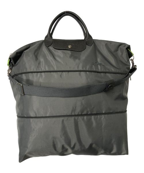 LONGCHAMP（ロンシャン）LONGCHAMP (ロンシャン) LE PLIAGE CLUB TRAVEL BAG グレーの古着・服飾アイテム