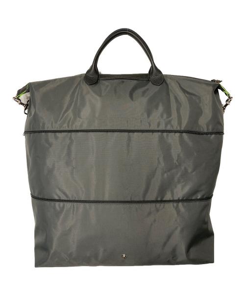 LONGCHAMP（ロンシャン）LONGCHAMP (ロンシャン) LE PLIAGE CLUB TRAVEL BAG グレーの古着・服飾アイテム