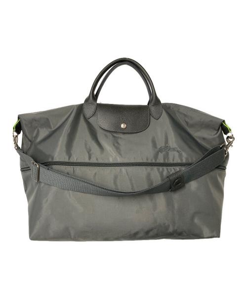 LONGCHAMP（ロンシャン）LONGCHAMP (ロンシャン) LE PLIAGE CLUB TRAVEL BAG グレーの古着・服飾アイテム