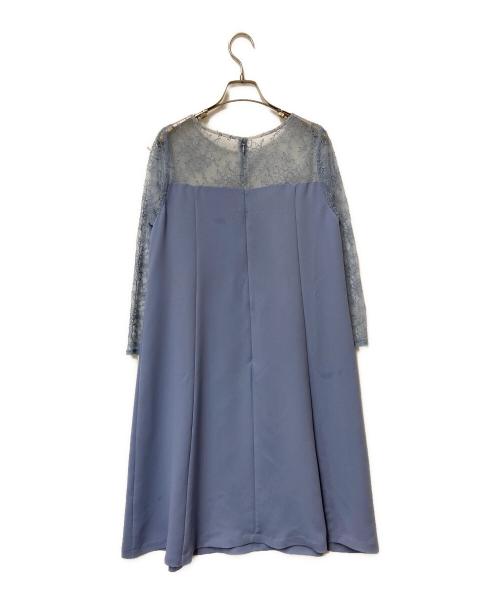 GRACE CONTINENTAL（（グレースコンチネンタル）GRACE CONTINENTAL (（グレースコンチネンタル) 切替ワンピース ブルー サイズ:38の古着・服飾アイテム