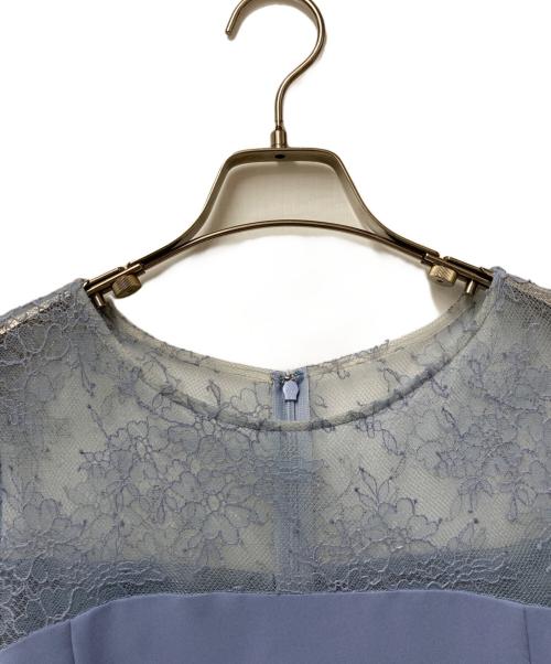 GRACE CONTINENTAL（（グレースコンチネンタル）GRACE CONTINENTAL (（グレースコンチネンタル) 切替ワンピース ブルー サイズ:38の古着・服飾アイテム