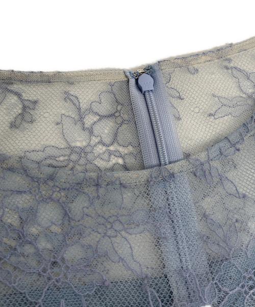 GRACE CONTINENTAL（（グレースコンチネンタル）GRACE CONTINENTAL (（グレースコンチネンタル) 切替ワンピース ブルー サイズ:38の古着・服飾アイテム