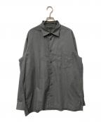ISSEY MIYAKE MENイッセイミヤケメン）の古着「シワ加工ロングスリーブシャツ」｜グレー