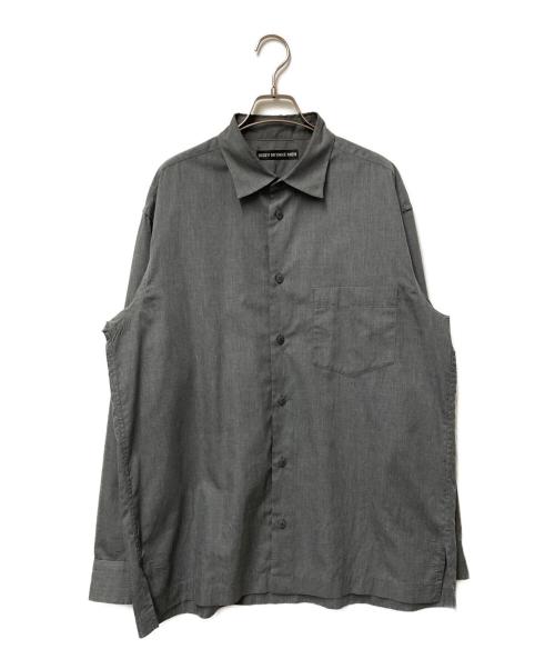 ISSEY MIYAKE MEN（イッセイミヤケメン）ISSEY MIYAKE MEN (イッセイミヤケメン) シワ加工ロングスリーブシャツ グレー サイズ:4の古着・服飾アイテム