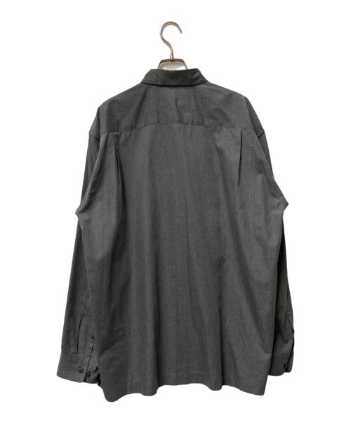 ISSEY MIYAKE MEN（イッセイミヤケメン）ISSEY MIYAKE MEN (イッセイミヤケメン) シワ加工ロングスリーブシャツ グレー サイズ:4の古着・服飾アイテム