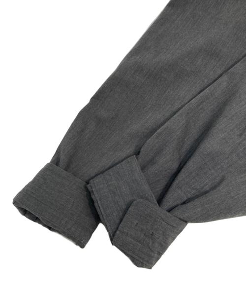 ISSEY MIYAKE MEN（イッセイミヤケメン）ISSEY MIYAKE MEN (イッセイミヤケメン) シワ加工ロングスリーブシャツ グレー サイズ:4の古着・服飾アイテム