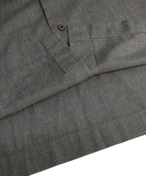 ISSEY MIYAKE MEN（イッセイミヤケメン）ISSEY MIYAKE MEN (イッセイミヤケメン) シワ加工ロングスリーブシャツ グレー サイズ:4の古着・服飾アイテム