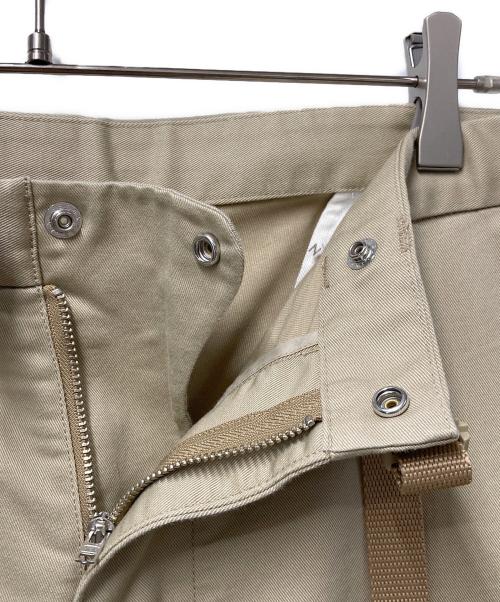 THE NORTHFACE PURPLELABEL（ザ・ノースフェイス パープルレーベル）THE NORTHFACE PURPLELABEL (ザ・ノースフェイス パープルレーベル) Stretch Twill Wide Tapered Pants ベージュ サイズ:34の古着・服飾アイテム