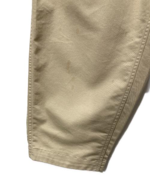 THE NORTHFACE PURPLELABEL（ザ・ノースフェイス パープルレーベル）THE NORTHFACE PURPLELABEL (ザ・ノースフェイス パープルレーベル) Stretch Twill Wide Tapered Pants ベージュ サイズ:34の古着・服飾アイテム