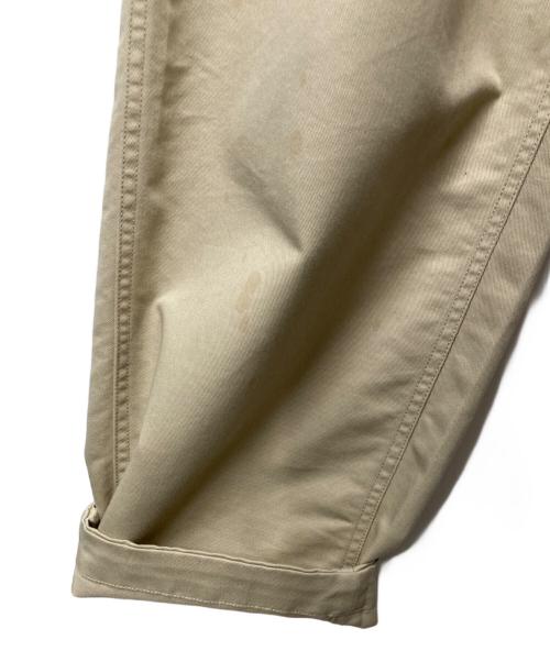 THE NORTHFACE PURPLELABEL（ザ・ノースフェイス パープルレーベル）THE NORTHFACE PURPLELABEL (ザ・ノースフェイス パープルレーベル) Stretch Twill Wide Tapered Pants ベージュ サイズ:34の古着・服飾アイテム