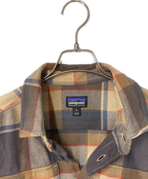 Patagonia（パタゴニア）Patagonia (パタゴニア) フィヨルド・フランネル・シャツ ブラウン サイズ:XSの古着・服飾アイテム