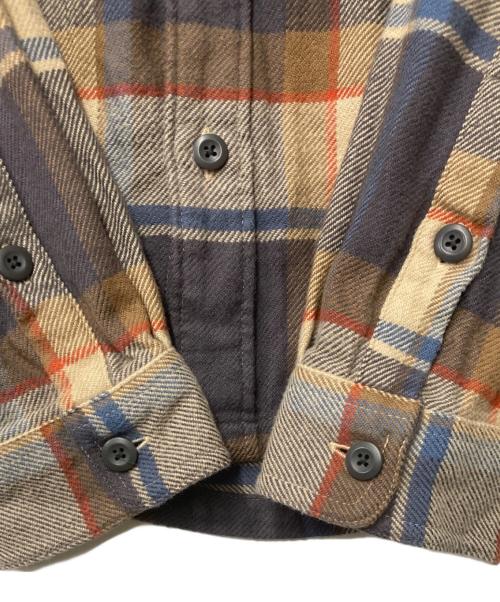 Patagonia（パタゴニア）Patagonia (パタゴニア) フィヨルド・フランネル・シャツ ブラウン サイズ:XSの古着・服飾アイテム