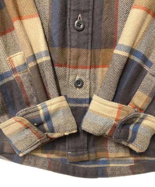 Patagonia（パタゴニア）Patagonia (パタゴニア) フィヨルド・フランネル・シャツ ブラウン サイズ:XSの古着・服飾アイテム