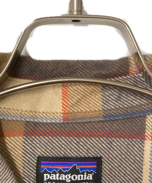Patagonia（パタゴニア）Patagonia (パタゴニア) フィヨルド・フランネル・シャツ ブラウン サイズ:XSの古着・服飾アイテム