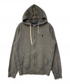 POLO RALPH LAURENポロ・ラルフローレン）の古着「ジップパーカー」｜グレー