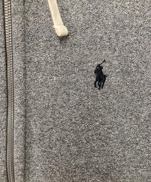 POLO RALPH LAUREN（ポロ・ラルフローレン）POLO RALPH LAUREN (ポロ・ラルフローレン) ジップパーカー グレー サイズ:Sの古着・服飾アイテム