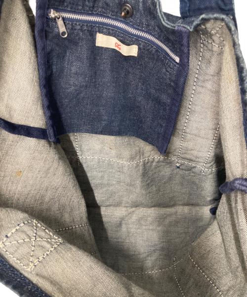 45R（フォーティファイブ・アール）45R (フォーティファイブ・アール) デニムトートバッグ インディゴの古着・服飾アイテム
