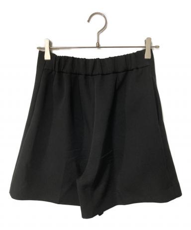 中古・古着通販】YORI (ヨリ) トリプルクロスショートパンツ ブラック