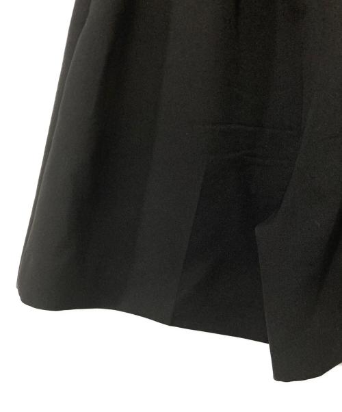 YORI（ヨリ）YORI (ヨリ) トリプルクロスショートパンツ ブラック サイズ:38の古着・服飾アイテム
