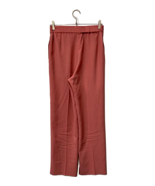 YORI（ヨリ）YORI (ヨリ) サラサラハンサムパンツ ピンク サイズ:38の古着・服飾アイテム