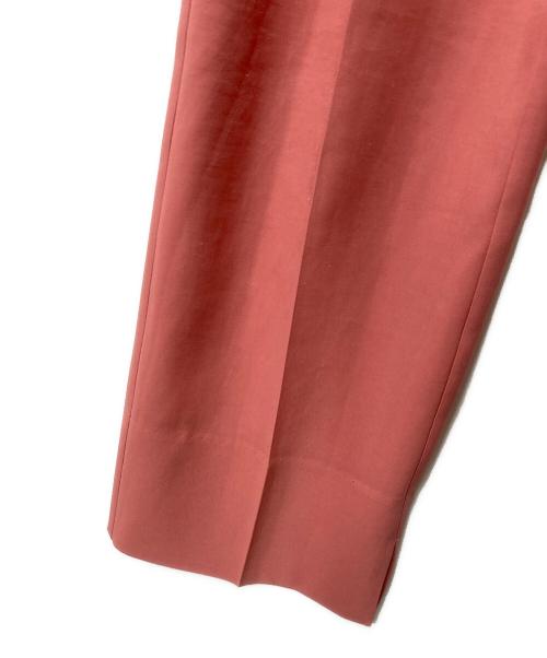YORI（ヨリ）YORI (ヨリ) サラサラハンサムパンツ ピンク サイズ:38の古着・服飾アイテム