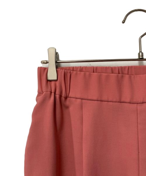 YORI（ヨリ）YORI (ヨリ) サラサラハンサムパンツ ピンク サイズ:38の古着・服飾アイテム