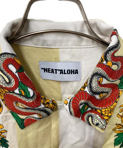 NEAT ALOHA（ニートアロハ）NEAT ALOHA (ニートアロハ) アロハシャツ イエロー サイズ:Lの古着・服飾アイテム
