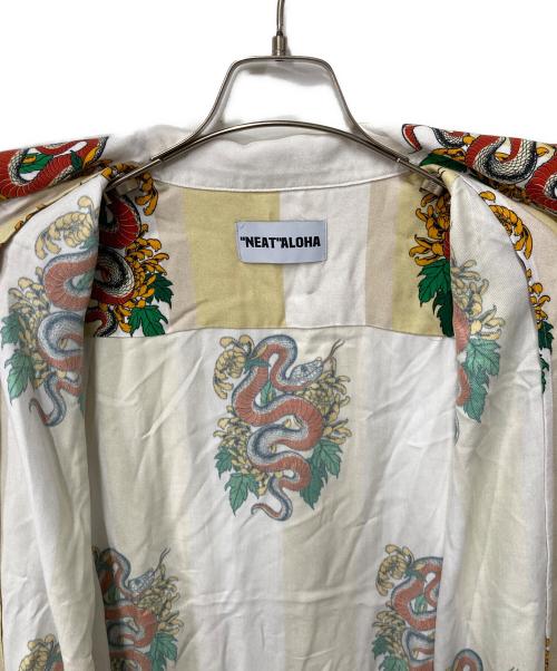 NEAT ALOHA（ニートアロハ）NEAT ALOHA (ニートアロハ) アロハシャツ イエロー サイズ:Lの古着・服飾アイテム