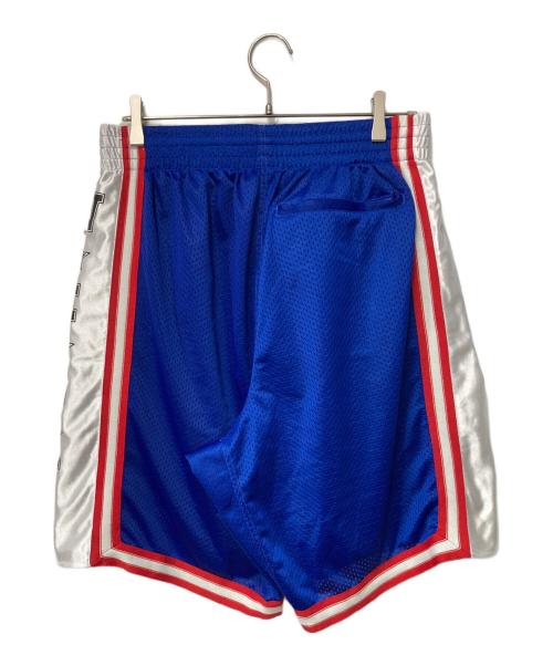 X-LARGE（エクストララージ）X-LARGE (エクストララージ) ハーフパンツ ブルー×ホワイト サイズ:Lの古着・服飾アイテム