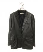 dacute FOR SHIPSダクテフォーシップス）の古着「GOAT LEATHER JACKET」｜ブラック
