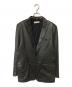 DACUTE for SHIPS（ダクテフォーシップス）の古着「GOAT LEATHER JACKET」｜ブラック
