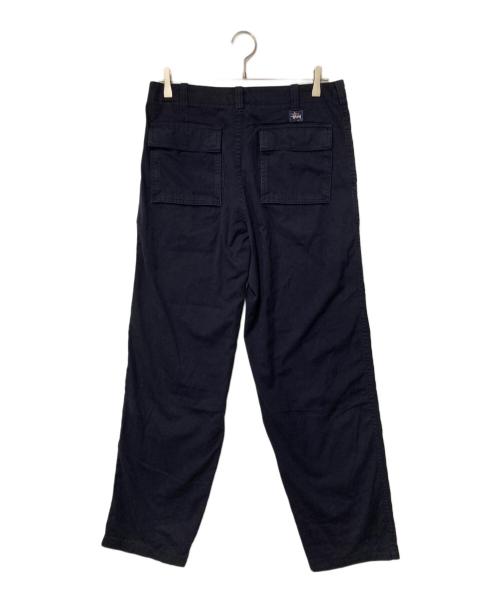 stussy（ステューシー）stussy (ステューシー) ワイドパンツ ネイビー サイズ:32の古着・服飾アイテム